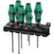 Набір викруток з підставкою Wera Kraftform Plus Lasertip 334/355/6 (05105656001)