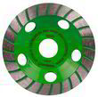 Фреза алмазная Baumesser DGM-S 105/22,23-24 №2 по камню