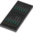 Ложемент з набором мікровикруток WERA 9716 Kraftform Micro screwdriver set 2, 13 од. 05150107001