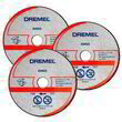 Відрізний диск по металу та пластику Dremel DSM510, 3 шт