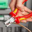 Инструмент для обжима тонкостенных контактных гильз Knipex 97 68 145 A. Фото-3