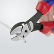 Кусачки бокові високої міцності TwinForce Knipex 73 72 180. Фото-2