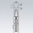 Переставные клещи гаечный ключ KNIPEX 86 03 150. Фото-6