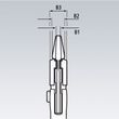 Переставные клещи гаечный ключ Knipex 86 05 180. Фото-7