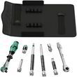 Набір з тріскачкою Wera Kraftform Kompakt Zyklop MS1 Metal/Speed 1/4 05135949001. Фото-4