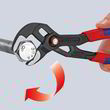 Високотехнологічні сантехнічні кліщі Cobra Knipex 87 21 250 QuickSet (таймер автоспуска). Фото-4