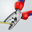 Инструмент для обжима тонкостенных контактных гильз Knipex 97 72 180. Фото-2