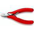Кусачки боковые для электроники Knipex 77 11 115. Фото-2