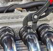 Щипці для хомутів від шлангів Knipex 85 51 180 C. Фото-7