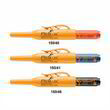 Маркер фирменный с длинным носиком Pica-Ink Deep Hole Marker, 150/46 чёрный. Фото-4