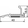 Линейка универсальная, TAJIMA Work Guide Slim, CTG-SL600 - 600мм. Фото-6