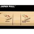 Ручная пила японская, рукоятка Short Red Handle, TAJIMA  Japan Pull, JPR265ST, 230мм. Фото-7