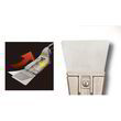 Скребок ударний Premium, TAJIMA Flexible Blade PHR250F80, гнучке лезо. Фото-2