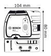 Точковий лазер Bosch GPL 5. Фото-2
