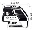 Лазерний нівелір Bosch GCL 25 + BM 1. Фото-2
