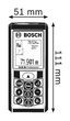 Лазерний далекомір Bosch GLM 80 + BT 150. Фото-2