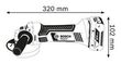 Кутова шліфмашина Bosch GWS 18-125 V-LI Professional. Фото-2