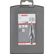 Набор ступенчатых сверл Bosch HSS Pro Box 4-12/4-20/6-30. Фото-2
