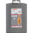 Набор ступенчатых сверл Bosch HSS-TiN Pro Box. Фото-2