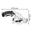 Акумуляторна дискова пила Bosch GKS 12V-26. Фото-2