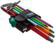 Набор Г-образных ключей WERA, 950/7 Hex-Plus Multicolour Magnet 1, метрических, BlackLaser, 05022534001. Фото-3