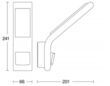 Світильник з дачиком руху Steinel XLED slim white. Фото-4