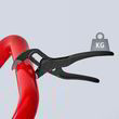 Високотехнологічні сантехнічні кліщі Knipex Cobra® XS, 87 00 100. Фото-2