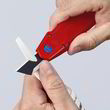Универсальный нож KNIPEX CutiX 90 10 165 BK. Фото-13