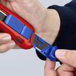 Универсальный нож KNIPEX CutiX 90 10 165 BK. Фото-17
