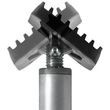 Підпорка для стелі та монтажу телескопічна , BESSEY STE250, 1450-2500мм. Фото-5