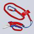 Ножиці електрика з подвійним гніздом для обжиму, Knipex 95 05 20 SB. Фото-7