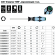 Викрутка TORX®, нержавіюча сталь Wera 3367, 05032052001, TX10x80мм. Фото-11
