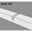Ручная японская пила с фторопластовым покрытием, TAJIMA Aluminist Japan Pull, JPR265AFB, 265мм. Фото-5