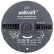 Набір стандартних кільцевих пил Ø 25–62 мм Wolfcraft 2161000. Фото-3