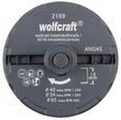 Набір стандартних кільцевих пил Ø 40, 54, 65 мм Wolfcraft (2169000). Фото-3