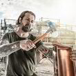 Молоток щадний HALDER SIMPLEX Aluminium ручка дерево Hickory, Ø50:40 збільшений бойок синій поліуретан, 3101.051. Фото-3