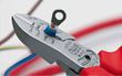 Бокорезы электрика с отверстием VDE NWS 1351-49-VDE-190. Фото-4