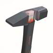 Молоток слесарный PICARD BlackTec® №327 FS ручка трехкомпонентная армированное стекловолокно 800 гр, 0032700-0800. Фото-3