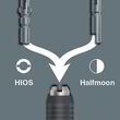 Ручка-тримач WERA 1013 Kraftform Micro ESD для біт Halfmoon і HIOS, 05300004001. Фото-6