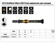 Ручка-тримач WERA 1013 Kraftform Micro ESD для біт Halfmoon і HIOS, 05300004001. Фото-11