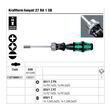 Ручка-бітотримач з тріскачкою WERA Kraftform Kompakt 27 RA 1 SB, 05073660001. Фото-10