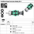 Ручка бітотримач з тріскачкою WERA Kraftform Kompakt Stubby RA 4, 05008886001. Фото-7