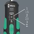 Динамометрична викрутка реверсна WERA 7510 Kraftform Safe-Torque Speed 1-3 Nm, 05075810001. Фото-2