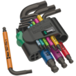 Набір Г-подібних ключів, метричних, BlackLaser950 / 9 Hex-Plus Multicolour 2, 05133164001. Фото-3