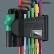 Набір Г-подібних ключів, Wera 967 SPKL/9 TORX® BO Multicolour 05073599001 (З магнетизатором). Фото-6