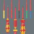 Отвертка с сменными насадками WERA Kraftform Kompakt VDE 18 Universal 1 TIE, 05006613001. Фото-4