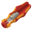 Викрутка з тріскачкою зі змінними насадками WERA Kraftform Kompakt VDE 17 RA 1, 05006618001. Фото-4