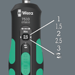 Викрутка динамометрична реверсна з бітами WERA 7510/14 Safe-Torque Speed Tool set, 05075840001. Фото-4