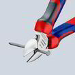 Кусачки боковые хромированные 160 мм Knipex 70 05 160. Фото-3
