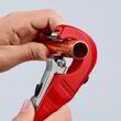 Труборіз Knipex TubiX® для мідних, латунних та нержавіючих труб, 6-35мм, 90 31 02 BK. Фото-7